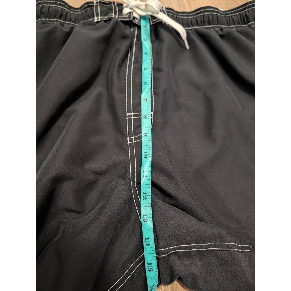 Speedo Men's Marina Volley Swim Trunk Black Cargo Pockets Sz XXL EUC - Picture 12 of 16